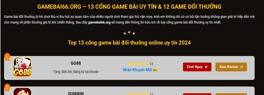 Game bài đổi thưởng 13 CỔNG GAME BÀI UY TÍN Cover Image