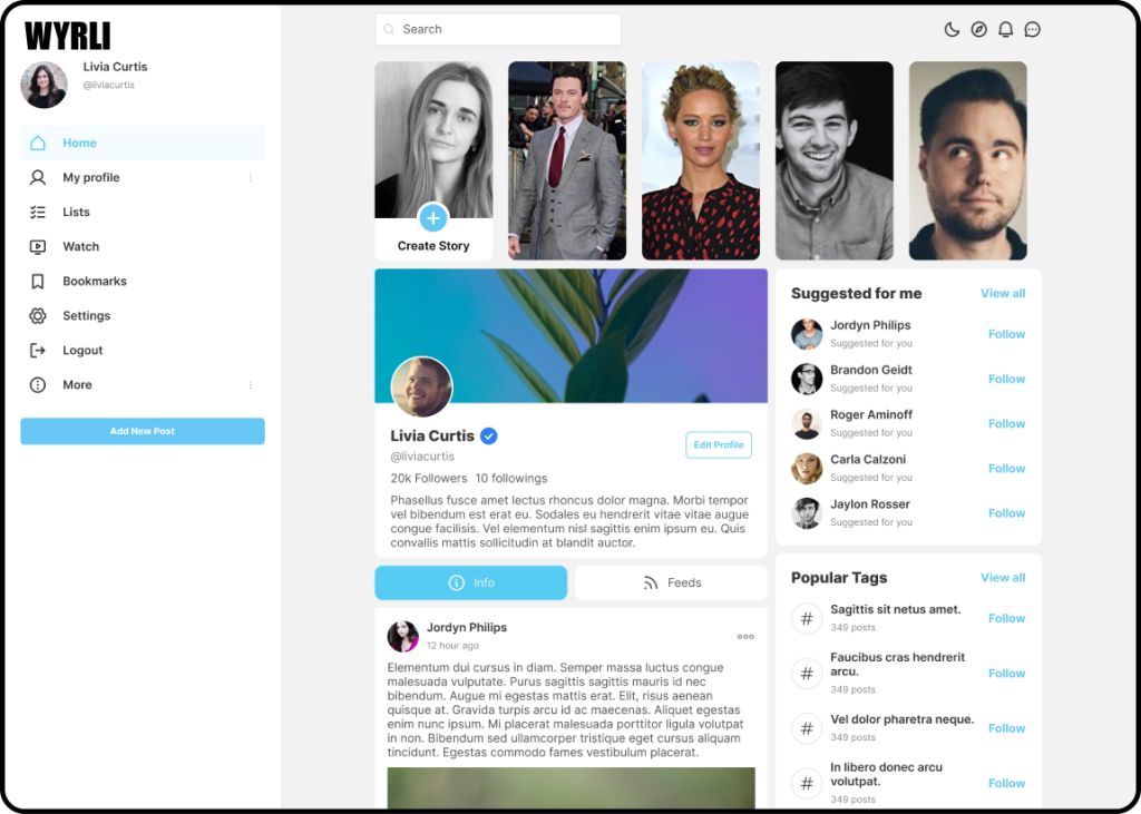 Landing Page | WYRLI
