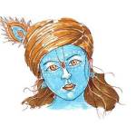krishna drawing Profile Picture