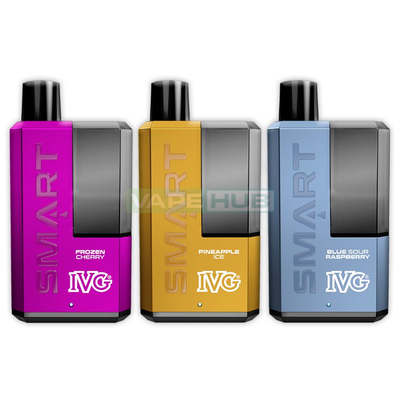 IVG SMART 5500 Puffs Disposable Vape | 3 Disposables for £30