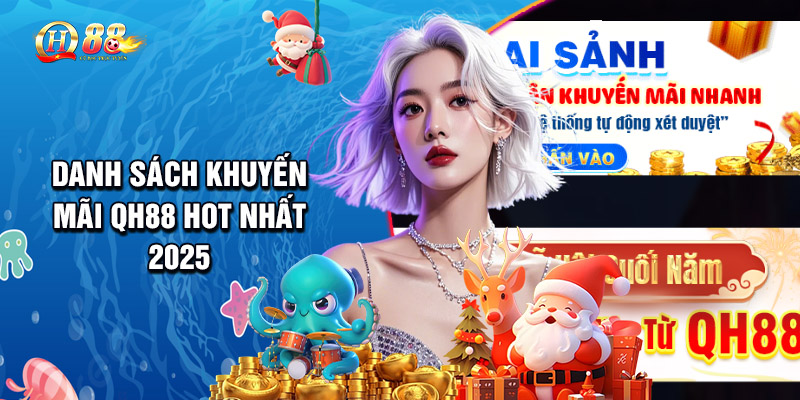 Khuyến Mãi QH88 - Cơn Bão Năm 2025 Nhận Quà Liền Tay