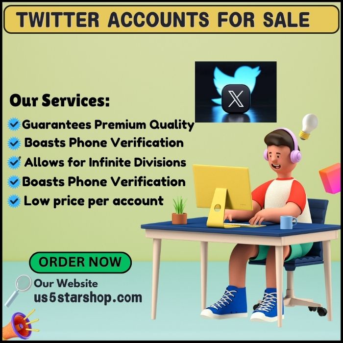 Twitter Accounts for Sale - 100% Safe & Verified Acc.