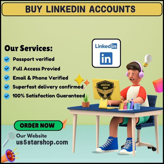 Buy Verified LinkedIn Accounts -Have 0 to 500+ Connections, US, UK