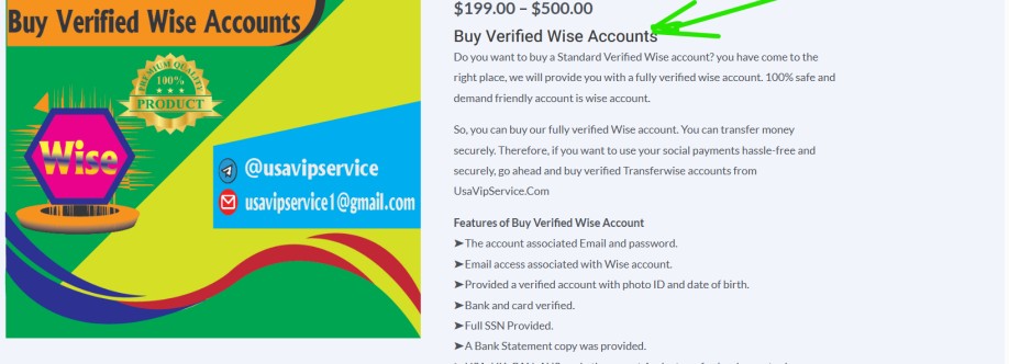 Buy Verified Wise Accounts Cover Image