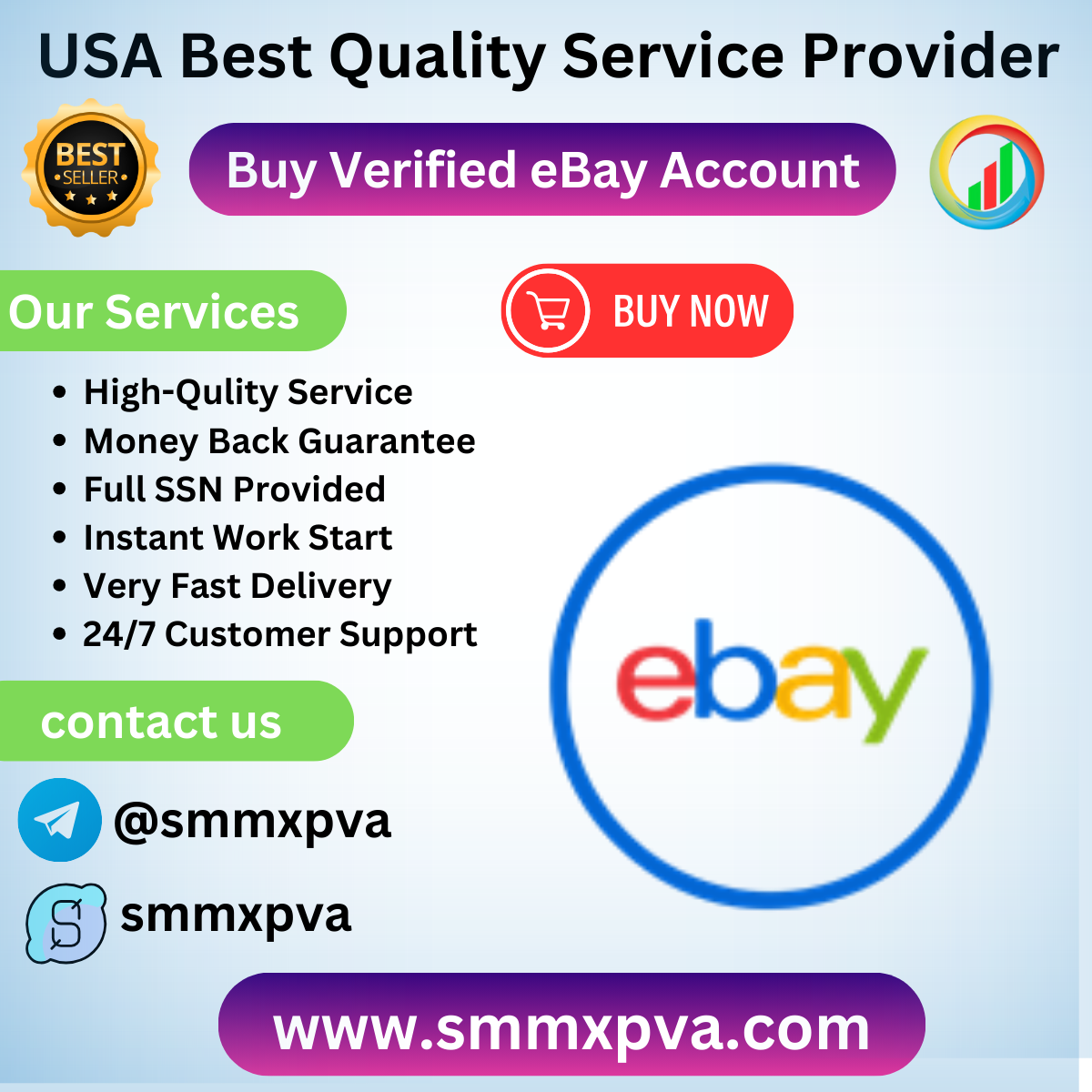 Buy Verified ebay Account - Fast and short-time delivery