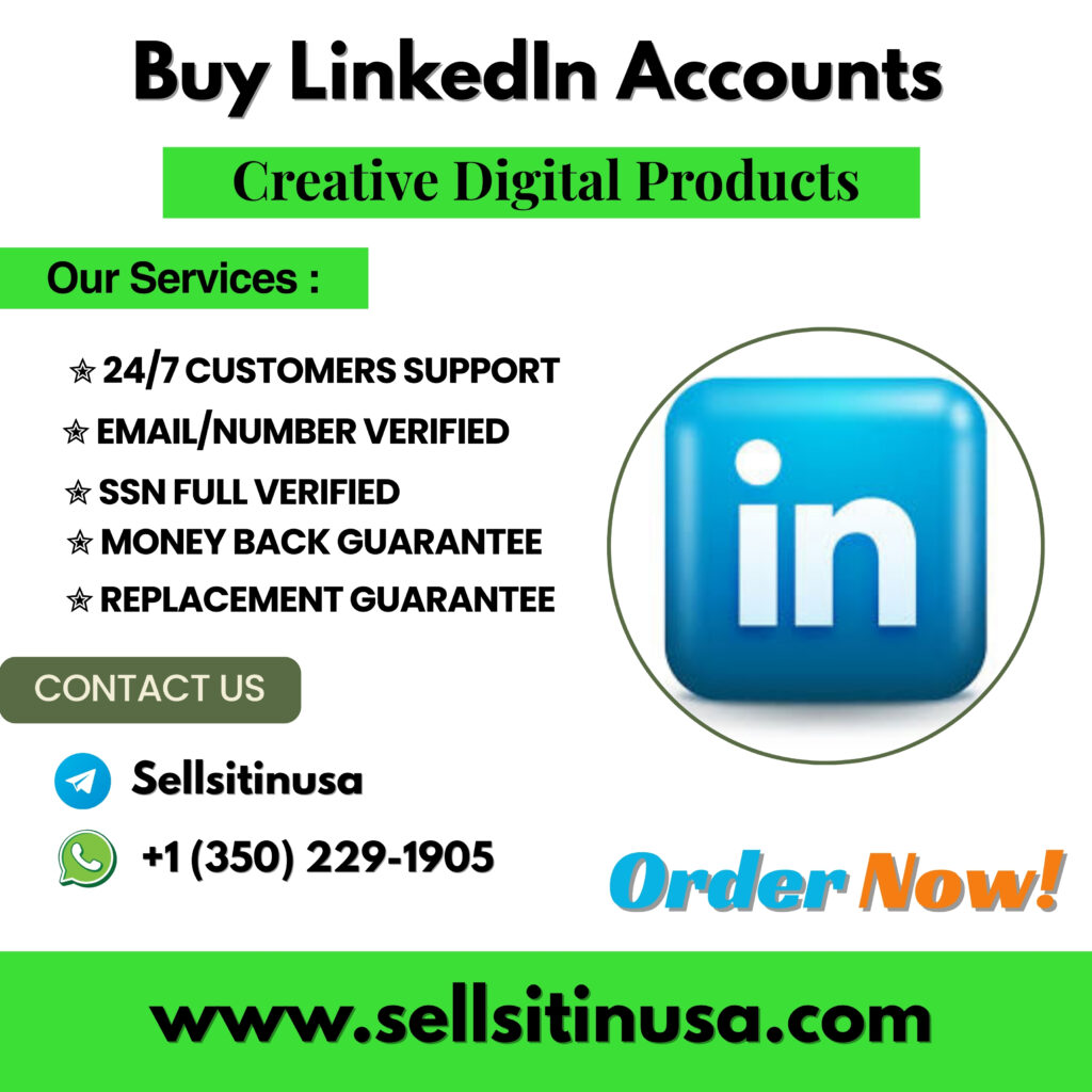 Buy LinkedIn Accounts - 100% Active And Email Login Access
