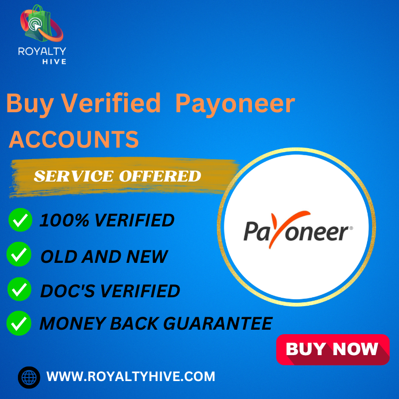 Buy Verified Payoneer Accounts – Secure & Fast | RoyaltyHive