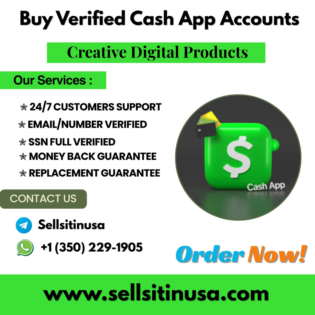 Buy Verified Cash App Accounts - 100% Active And BTC Verified