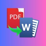 PDF to Word Profile Picture