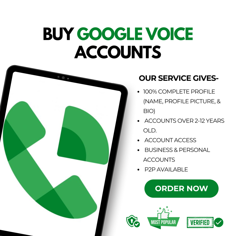 Buy Google Voice Accounts – Get Verified & Aged Google Voice Accounts | SellSPVAIT – SellsPvait
