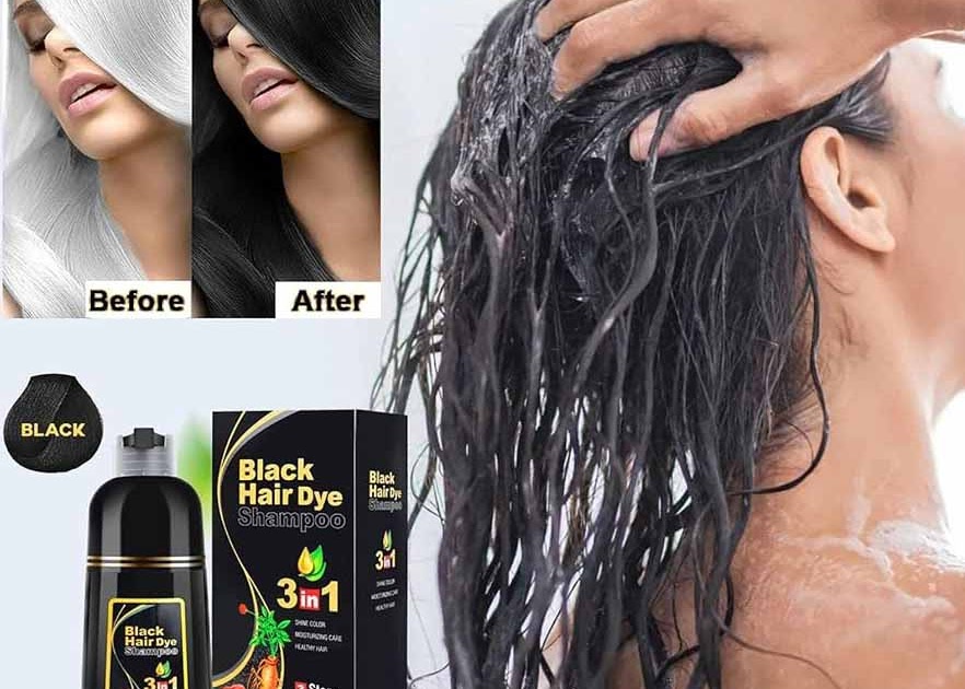 Buy Meidu Black Hair Dye Shampoo in Pakistan – Get Natural Black Hair Instantly