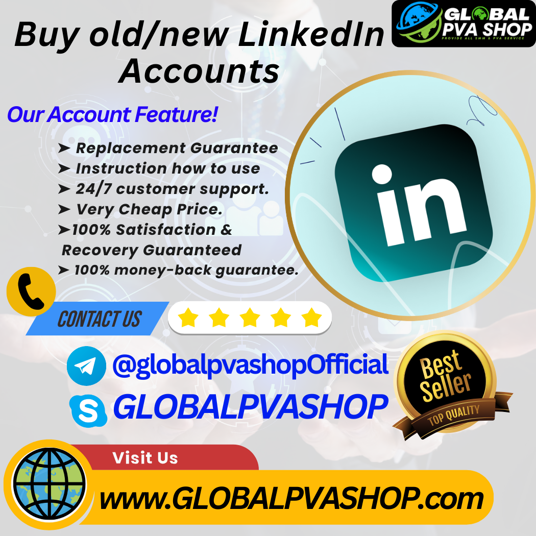 Buy LinkedIn Accounts - 100% Authentic (PVA, Aged & cheap Price)