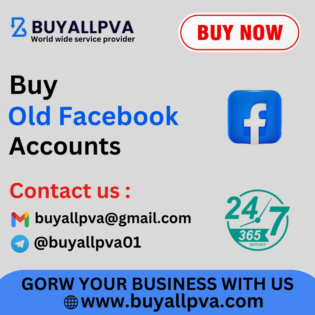 Buy Old Facebook Accounts - 100% genuine Active Accounts..