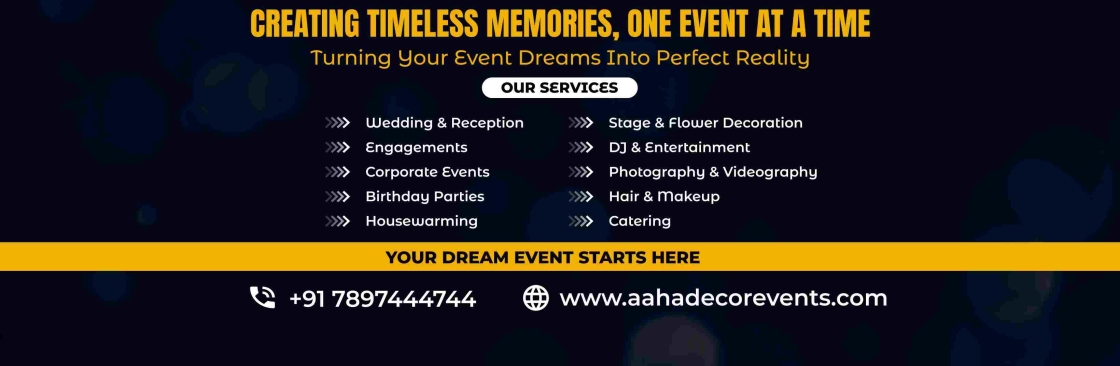 Aaha Decor Events Cover Image