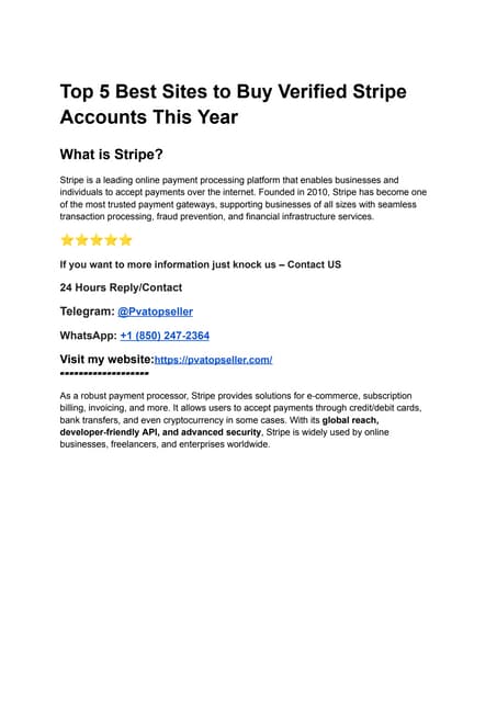 Top 5 Best Sites to Buy Verified Stripe Accounts This Year.pdf