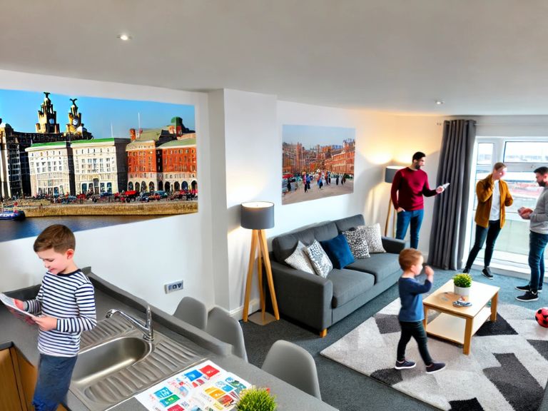 Accommodation in Liverpool: Free Parking Included