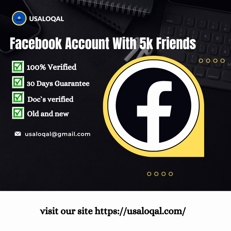 Buy Facebook Account with 5000 Friends