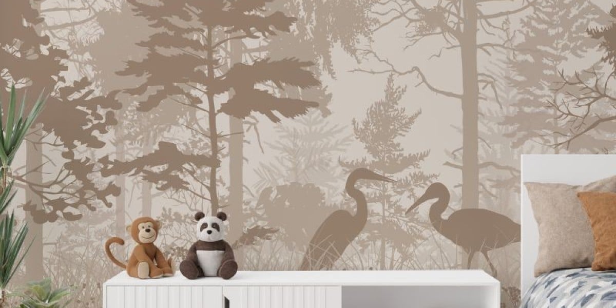 Nature Meets Convenience: Forest-Themed Peel and Stick Wallpaper Ideas