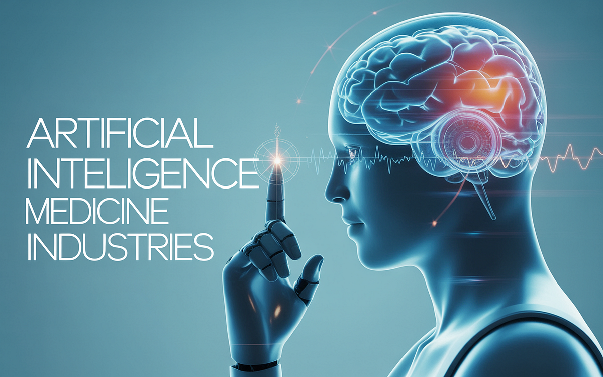 Artificial Intelligence in Medicine Industries: Key Applications and Real-World Examples | by Techgropse | Jun, 2025 | Medium
