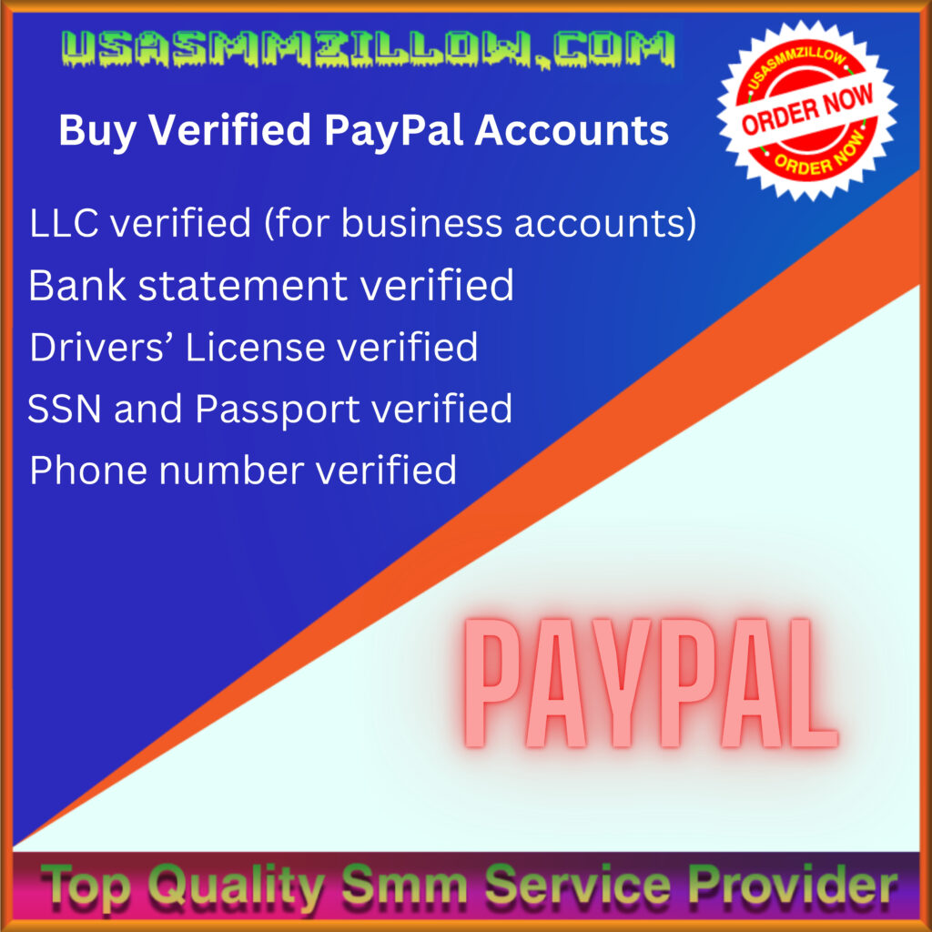 Buy Verified PayPal Accounts- Old USA (Personal Business)