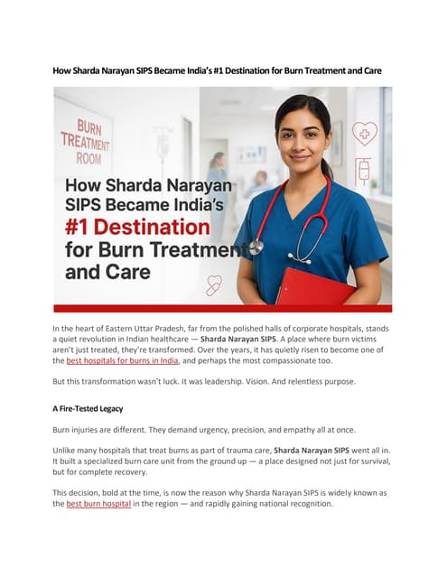How Sharda Narayan SIPS Became India’s #1 Destination for Burn Treatment and Care.pdf