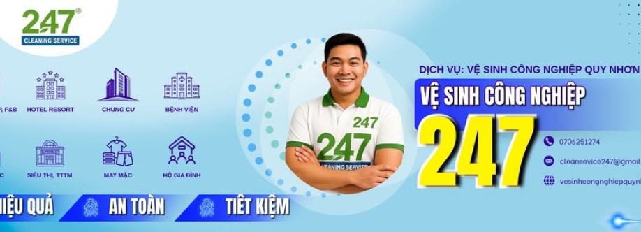 Vệ sinh công nghiệp 247 Quy Nhơn Cover Image