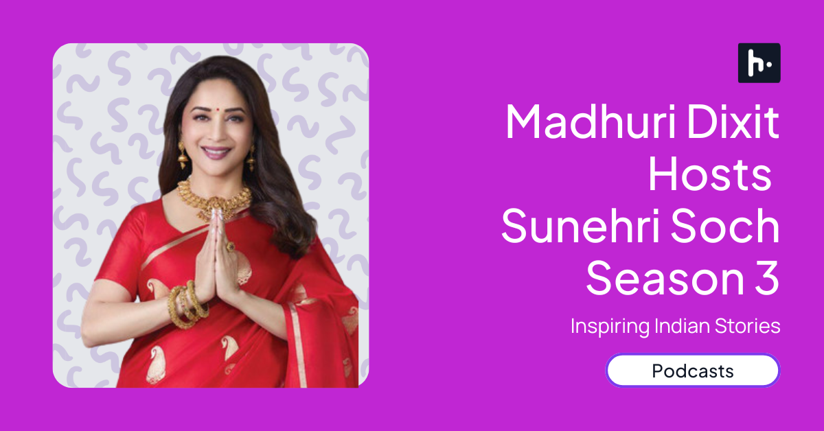 Madhuri Dixit Hosts Sunehri Soch Season 3 – Inspiring Indian Stories