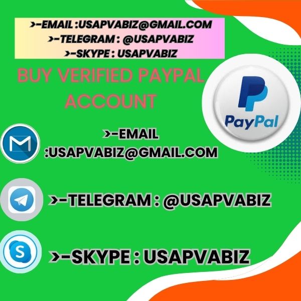 Buy Verified Paypal Account - usapvabiz.com
