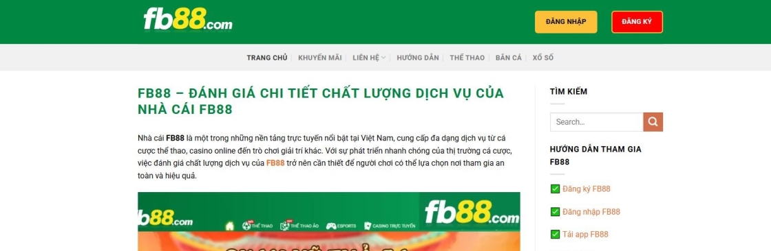 Danh Gia Chi Tiet Chat Luong Dich Vu Cua FB88 Cover Image