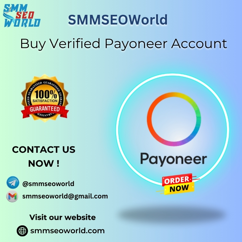 Buy Verified Payoneer Account - SMM SEO WORLD