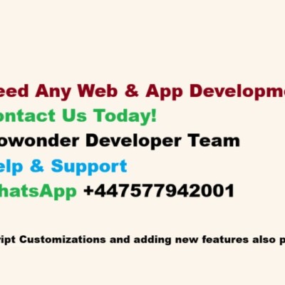 wowonder developer Profile Picture