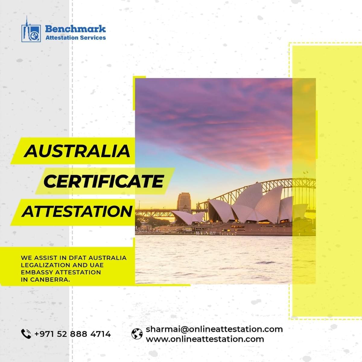 Australia Certificate Attestation Made Easy with Benchm...