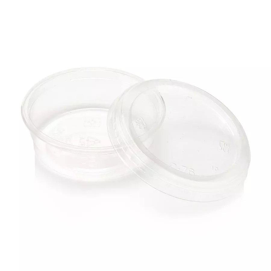 60ml PLA Clear Tub for Sauces | Eco Packaging South Africa