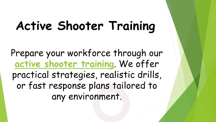 PPT - Active Shooter Training PowerPoint Presentation, free download - ID:14403202
