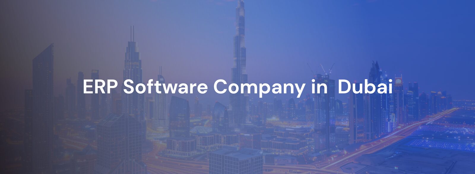 ERP Software Companies in Dubai | Odoo Dubai