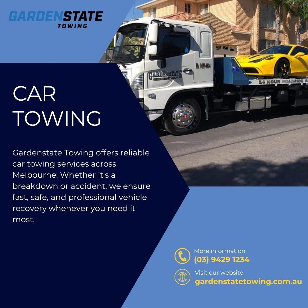 Reliable Car Towing Services You Can Trust — Powered by Gardenstate Towing - Gardenstatetowing - Medium