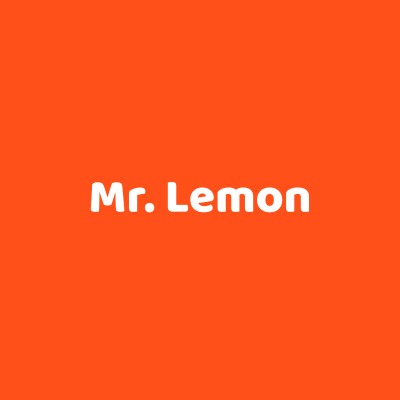 Mr Lemon Shop Profile Picture