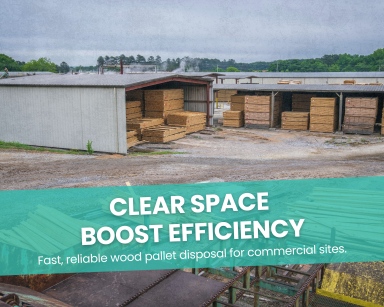 Reliable Commercial Wood Pallet Pickup & Disposal Services