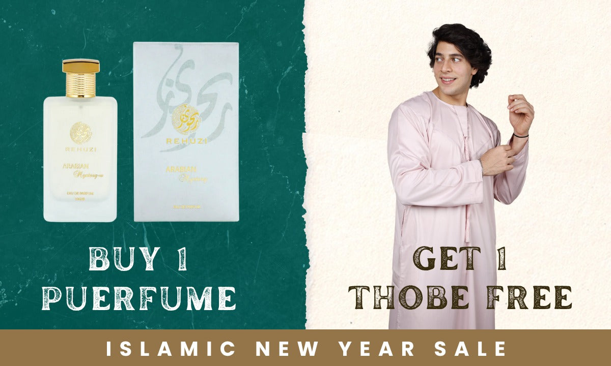 Buy 1 Dubai Dream Perfume, Get 1 Men’s Thobe Free