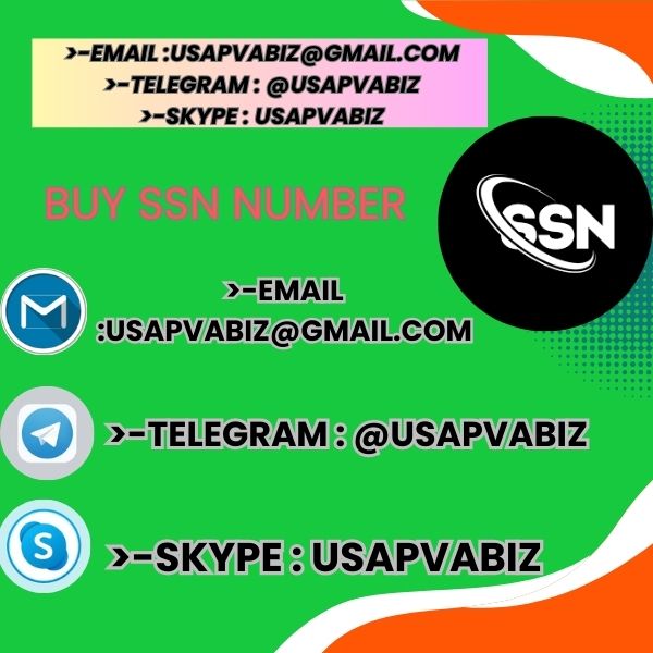 Buy SSN Number - usapvabiz.com