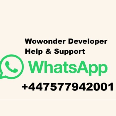 wowonder development services Profile Picture