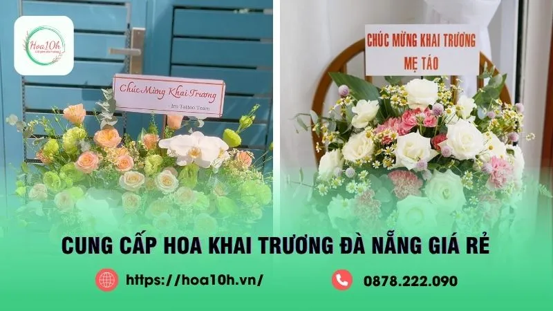 Top 99+ mẫu hoa khai trương Đà Nẵng sang trọng, giá tốt nhất