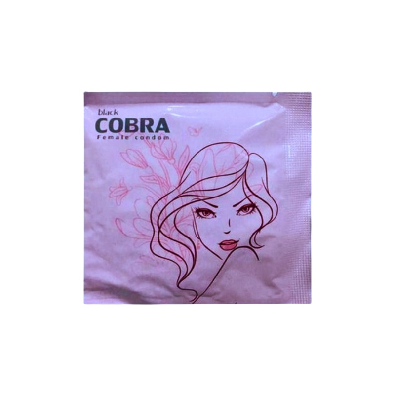 Buy Black Cobra Female Condoms in Pakistan – Pack of 4