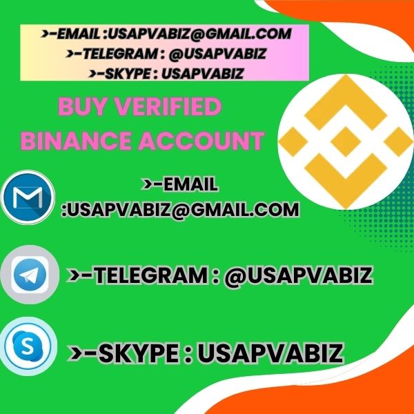 Buy Verified Binance Account - usapvabiz.com