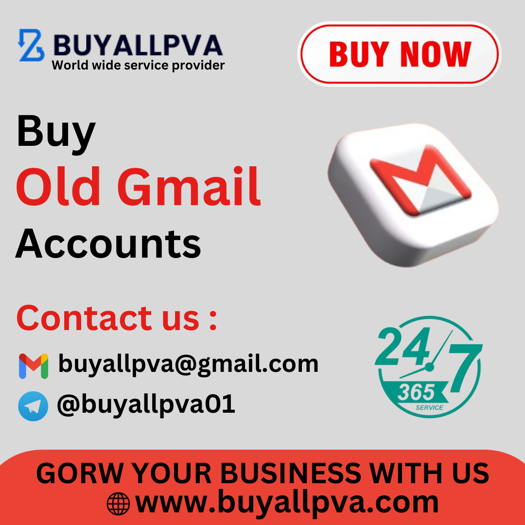 Buy Old Gmail Accounts - 100$ Real Gmail Accounts...