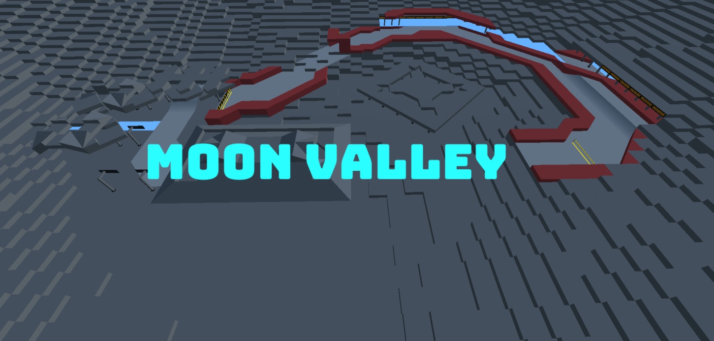 Moon Vally Polytrack By Derziger , FullSpeed Custom Track