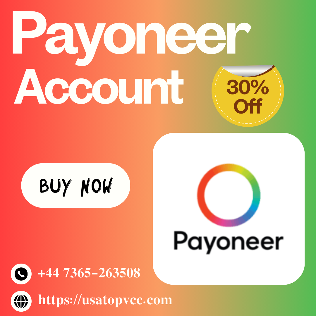 Buy Verified Payoneer Accounts - 100% US,UK & CA Verified.