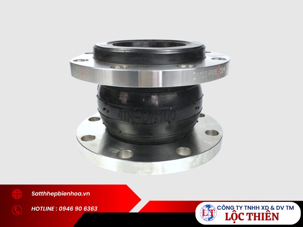 Báo giá khớp nối mềm cao su mới nhất 08/08/2025 | Sắt Thép Biên Hòa