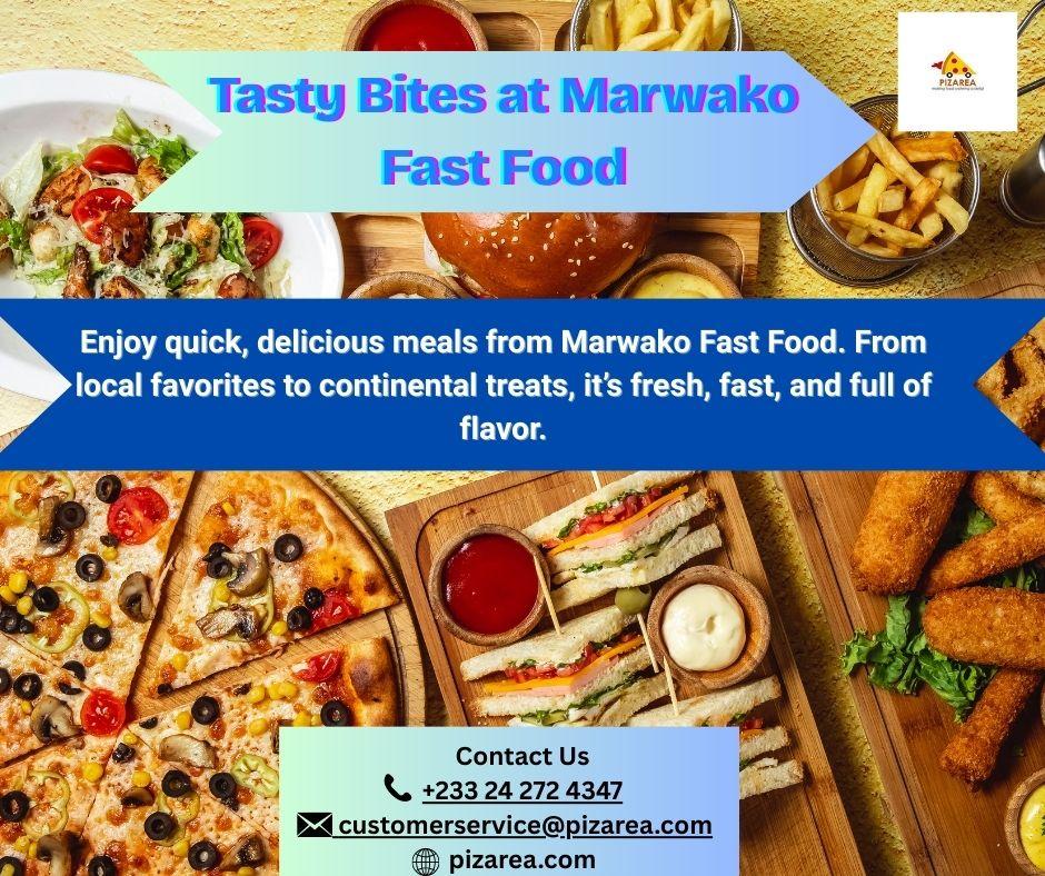pizarea - Delight in Every Bite at Marwako Fast Food  Marwako Fast...