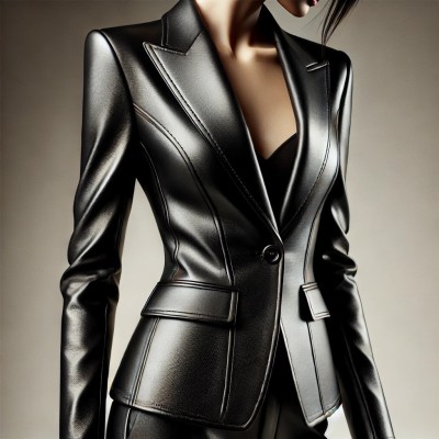 Exquisite Black Leather Jacket for the Modern Woman Profile Picture